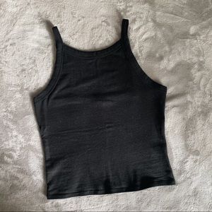 Black Halter Tank